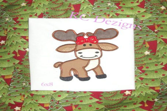 Christmas Moose 03 Embroidery Review