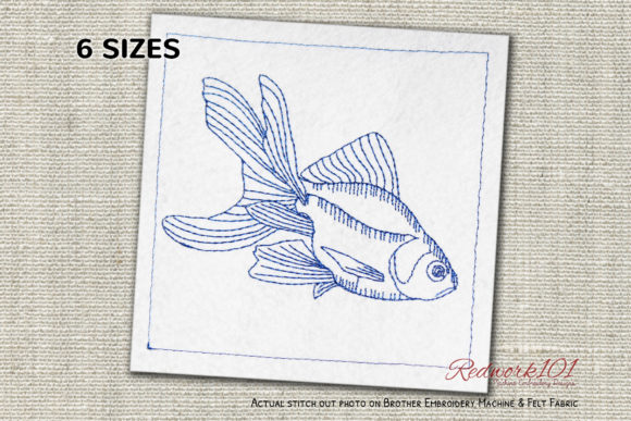 Floating Goldfish Embroidery Review