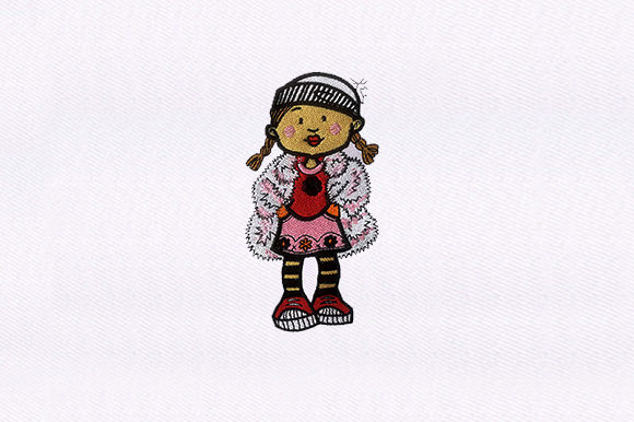 Forward Winter Girl Embroidery Design Review