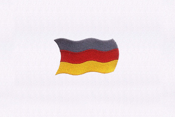 Germany Flag Design Review for Apparel Projects