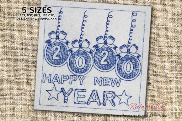 Happy New Year 2020 Wishes Redwork Review