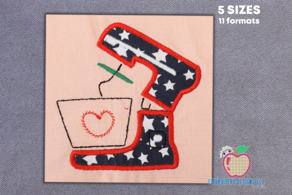 Kitchen Mixer Applique Design Review