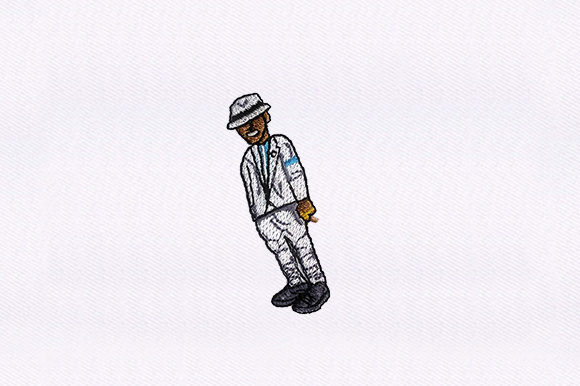 Leaning Man Embroidery Design Review