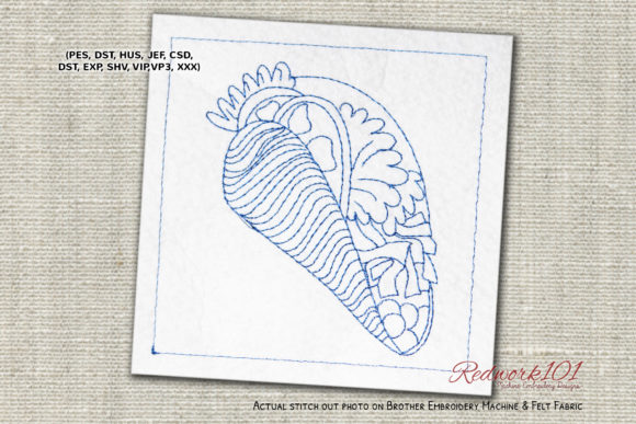Mexican Burrito Bluework Embroidery Review