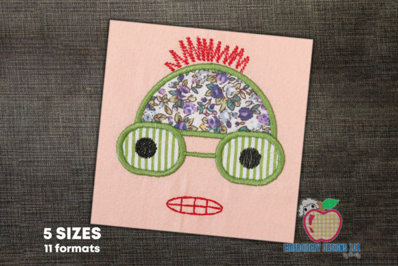 Mini Face Cartoon Applique Review