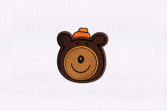Smiling Bear Face Embroidery Review
