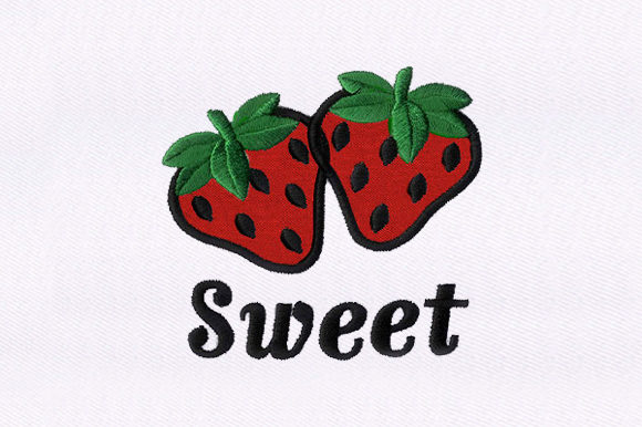 Strawberries Embroidery Design Review