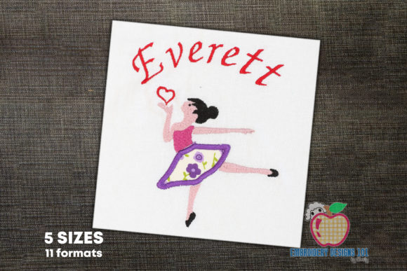 Young Ballerina Dancer Embroidery Review