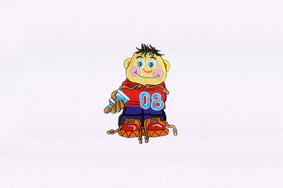 Young Boy Embroidery Design Review